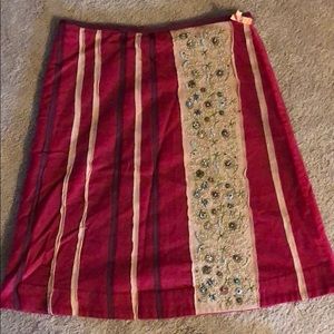 Anthropologie fei skirt